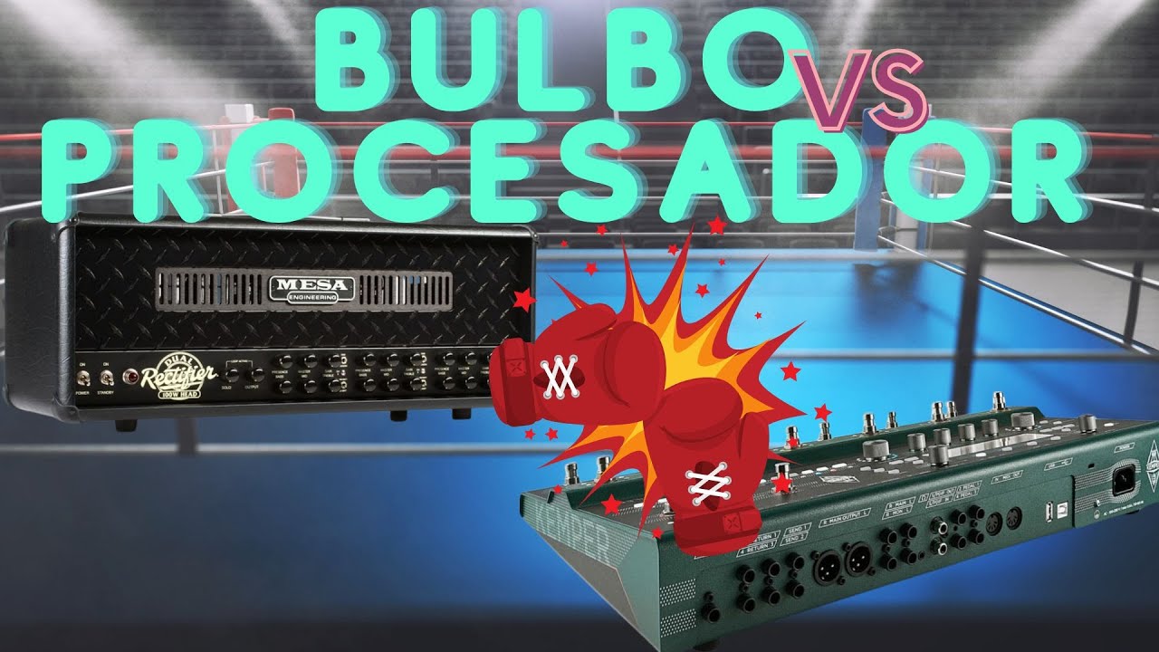 Amplificadores de bulbos vs procesadores digitales- El nuevo show de la guitarra electrica