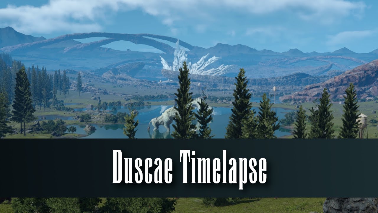 [FFXV] 30 Minutes in Duscae (4K Timelapse)