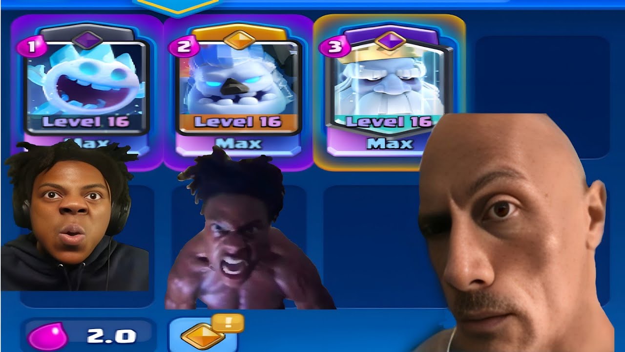 White Deck be like💀👻🌪️ #clashroyale 