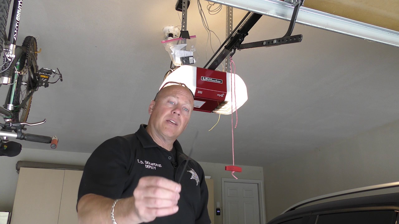 Burglar-Proof Your Garage Door