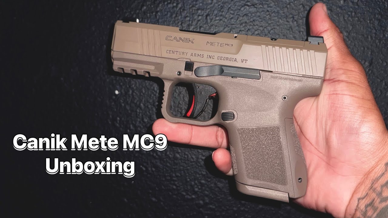Canik Mete Mc9 Unboxing!! ?! How much did I pay in California ?!!