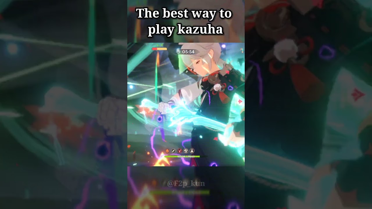 Who said kazuha is only a support character? | Genshin Impact