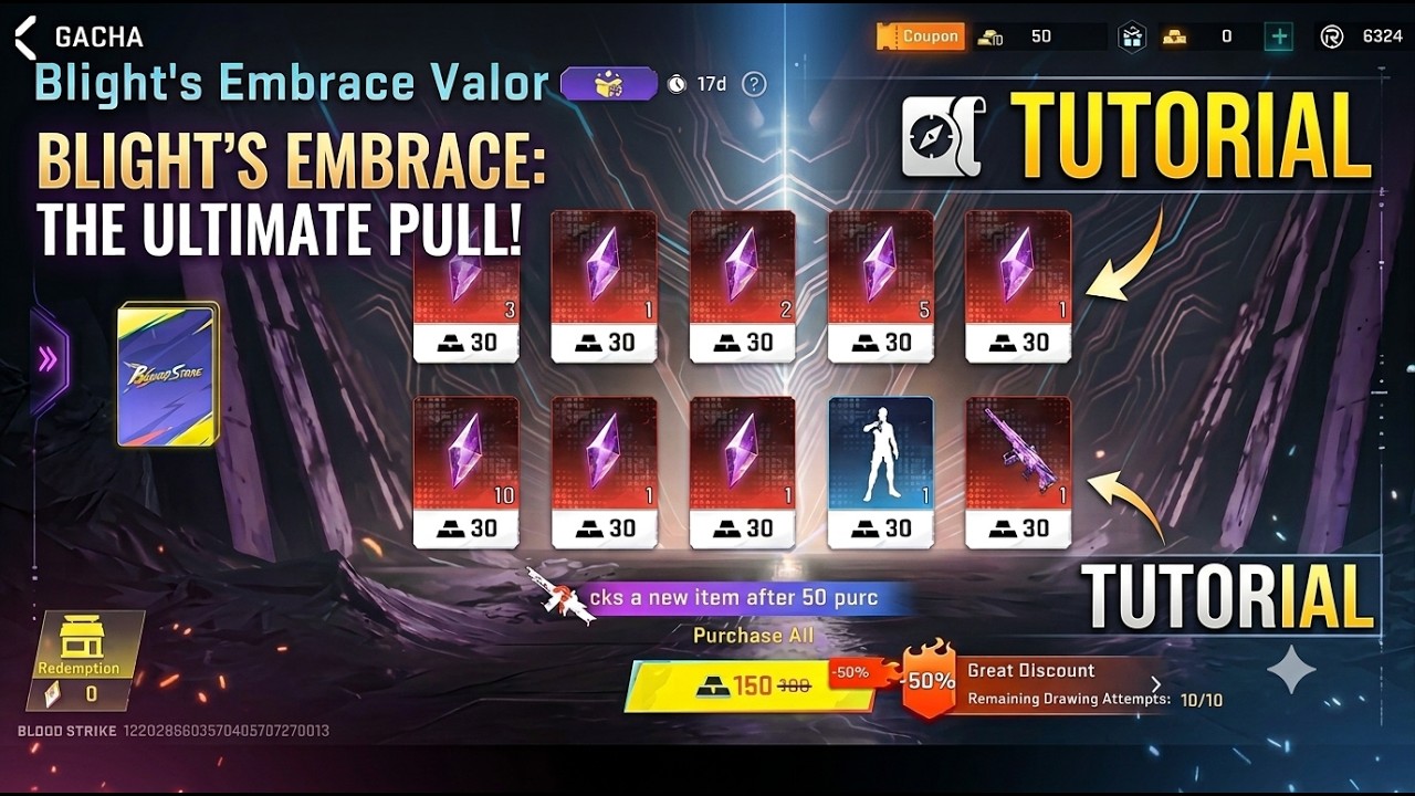 How to get Wild cards In Gacha in Blood Strike #bloodstrike #bloodstrikeindonesia #fps #gaming #fyp
