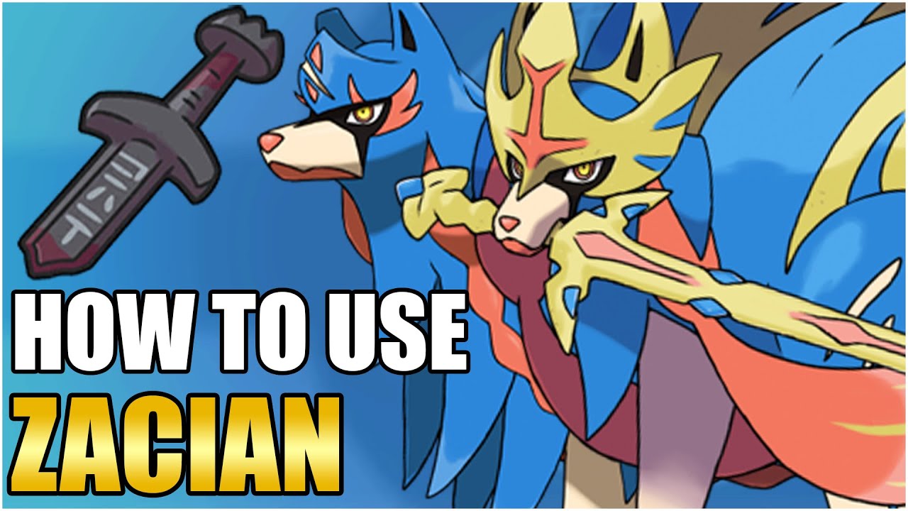 Best Zacian Moveset Guide - How To Use Zacian Competitive VGC Pokemon Scarlet Violet