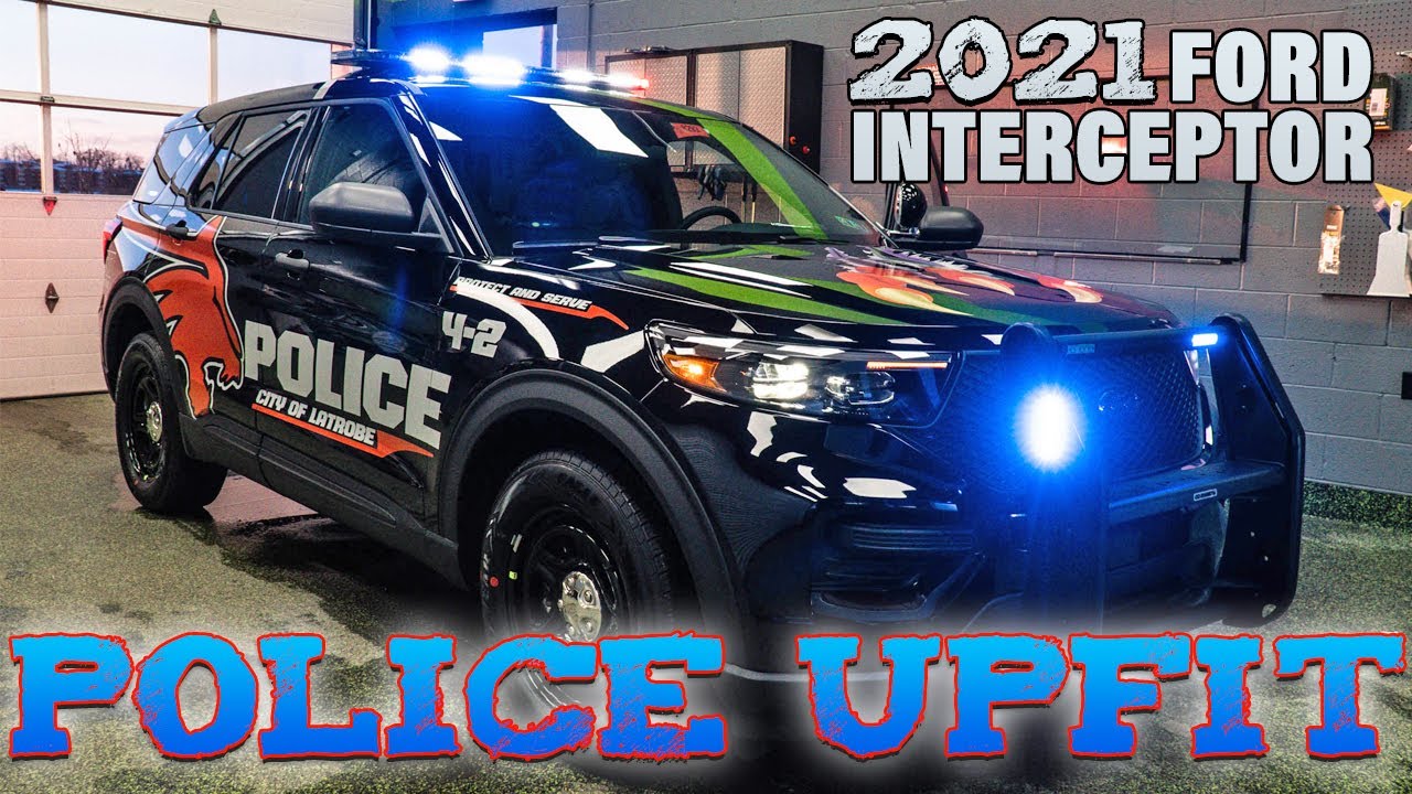 80+ hours to upfit this Ford Interceptor