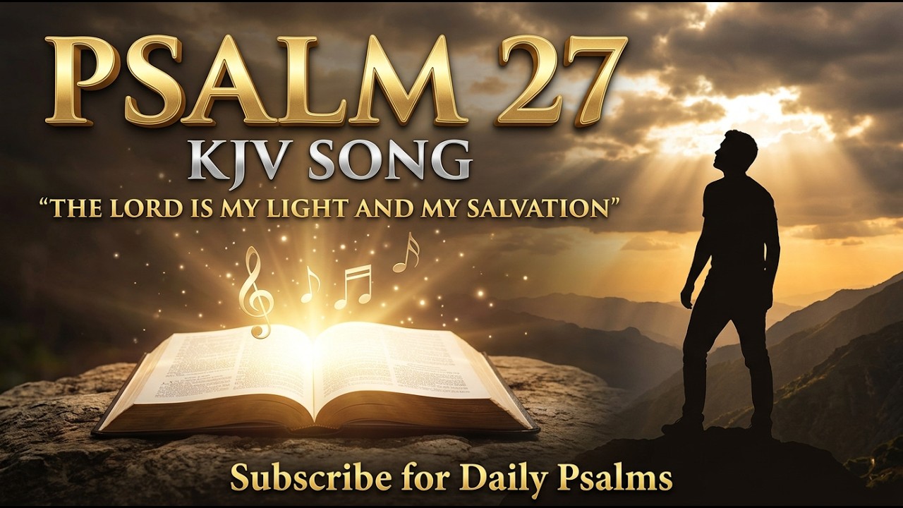 Psalm 27 (KJV) – The Lord Is My Light and My Salvation | Scripture Worship Song