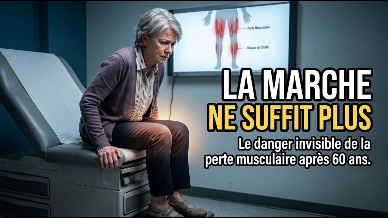 Pourquoi marcher ne suffit PAS après 60 ans ces (5 exercices assis sont plus puissants)