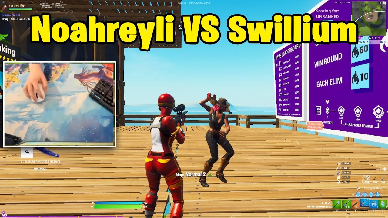 Noahreyli VS ALBA Swillium 1v1 Realistic PvP