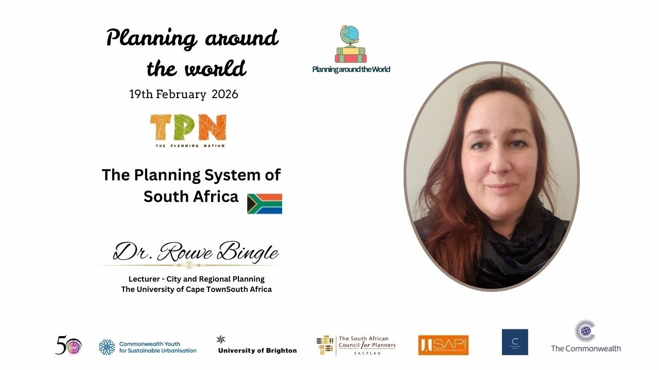 Planning around the World - The Planning System of South Africa with Dr. Rouve Bingle