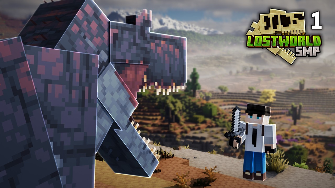 Dinosaur Mods in Minecraft Have Evolved... - Lost World SMP