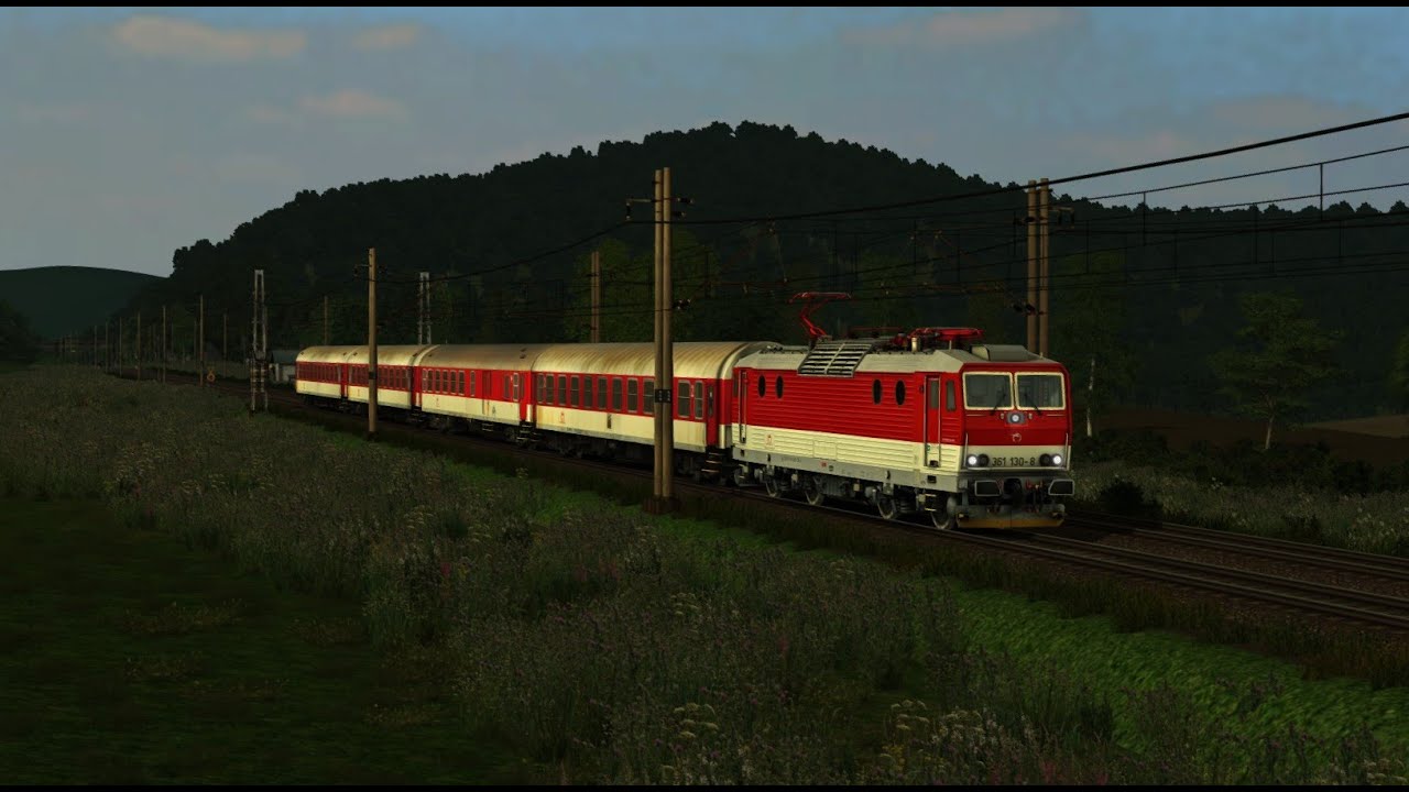Train Simulator (BETA) ZSSK 361 130 - jazda na ruku aj s ARR
