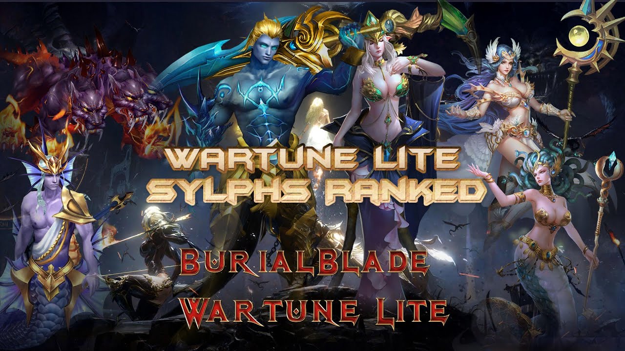 Wartune Lite - Sylphs RANKED from WORST to BEST (OUTDATED)