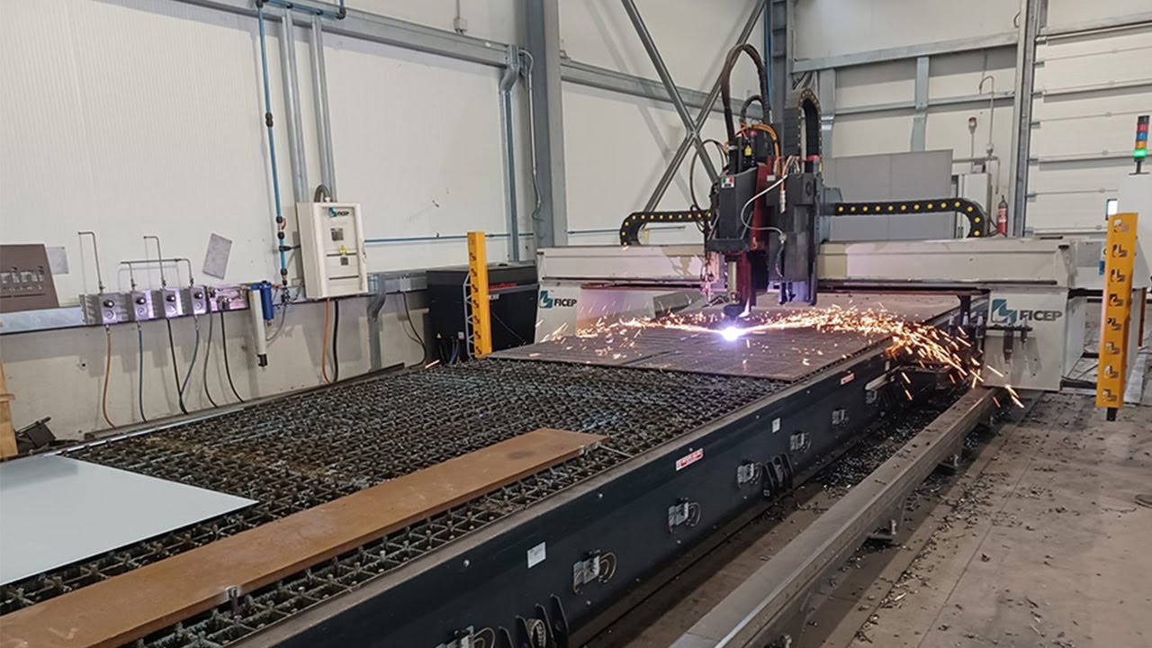 Cesarini Carpenterie utilizza la tecnologia di taglio plasma e foratura di KRONOS