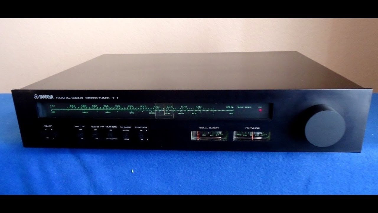 Yamaha T-1 Natural Sound Tuner -  Intro And Test