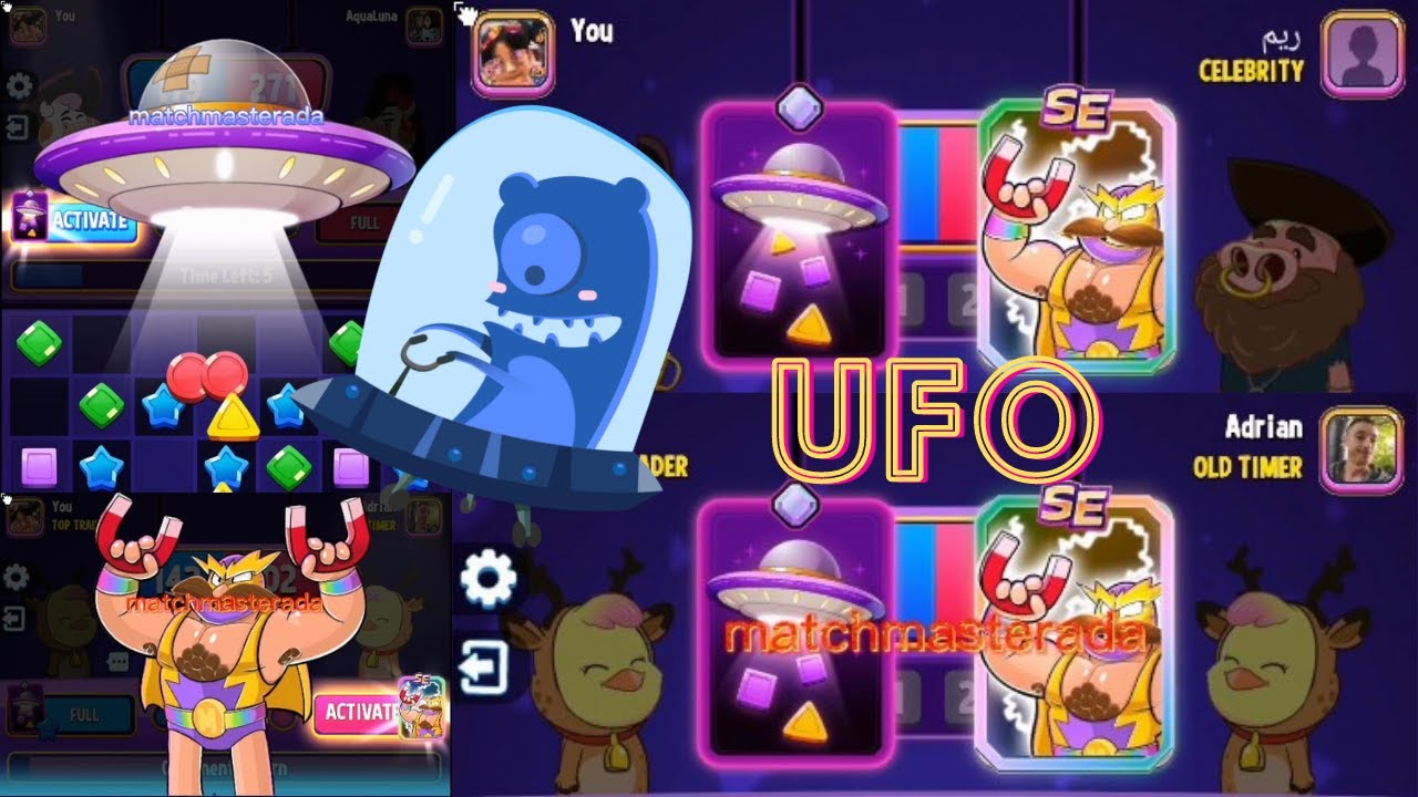 Match Masters, UFO, Diamond Lv1 Defeating SE El Magneto x2, Special Edition Boosters, KO Legendary