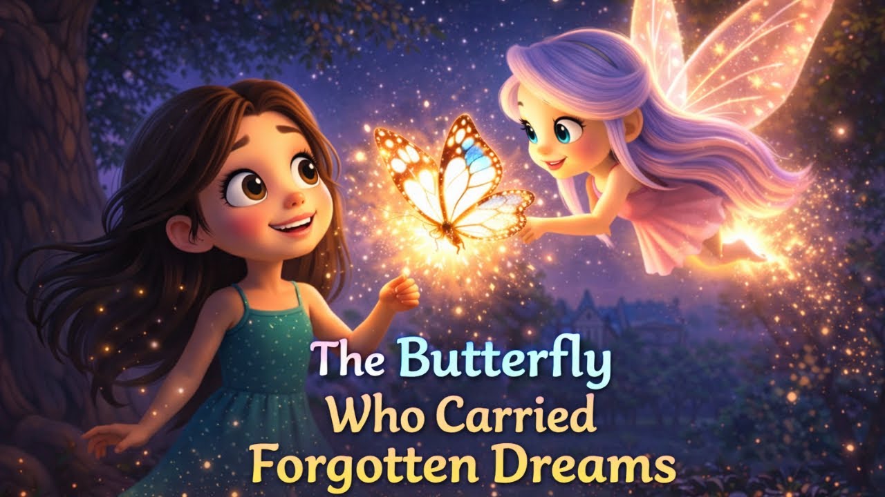 The Butterfly Who Carried Forgotten Dreams🦋 | Fairytale🧚🏻 | Bedtime Stories For Kids💫 | Toon Magic✨🪄