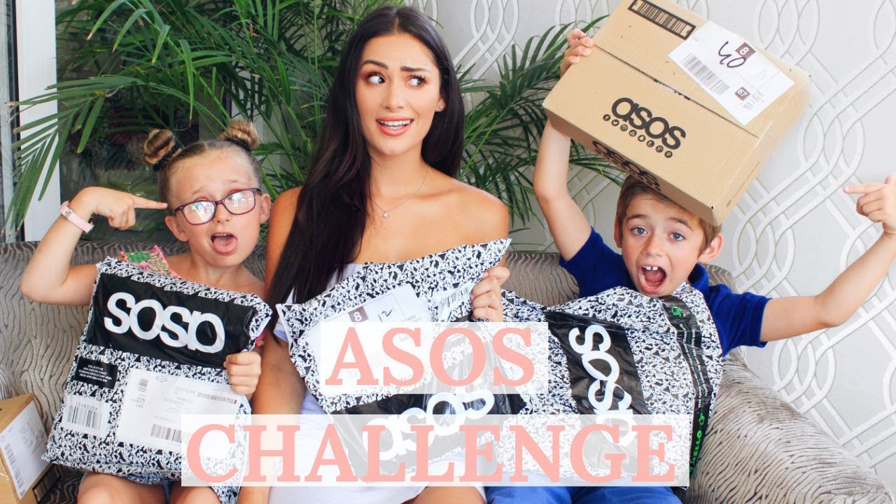 ASOS OUTFIT CHALLENGE FT THE KIDS, HARRY & SOPHIA | Beauty's Big Sister