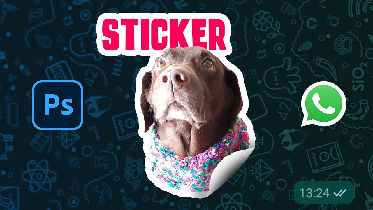 Cómo hacer Stickers de WhatsApp en Photoshop ¡En 3 pasos!