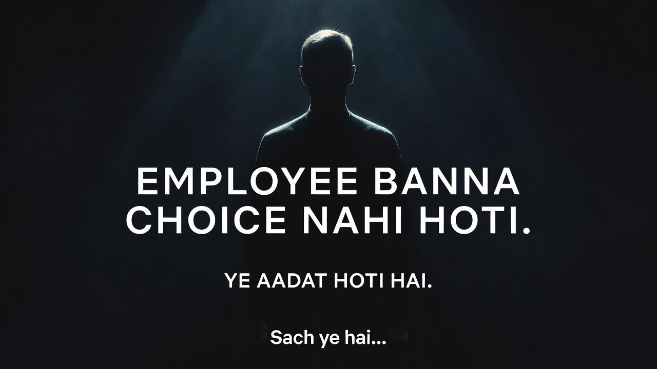 Employee Banna Choice Nahi Hoti — Ye Aadat Hoti Hai |
