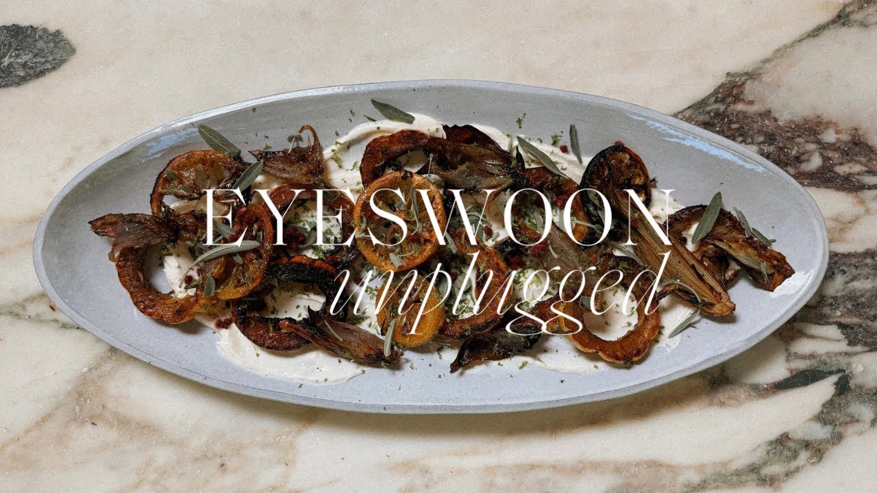 Roasted Delicata Squash with Sumac, Lemon, and Shallots  | EyeSwoon Unplugged