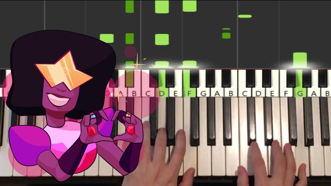 Steven Universe - True Kinda Love (Piano Tutorial Lesson)