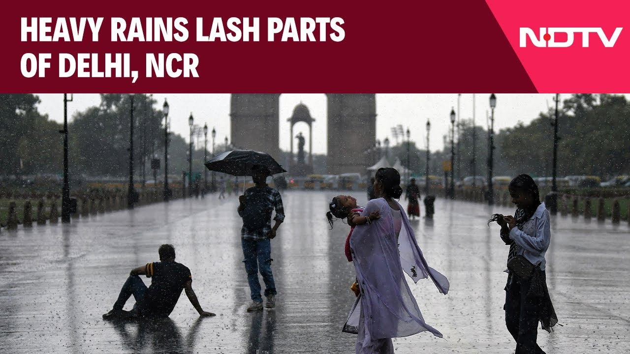 Delhi Rain Today | Rain In Delhi, Adjoining Areas Brings Some Relief From Humidity & Other News