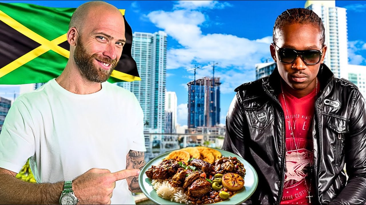 Jamaican Food With Busy Signal In Miami! This Is What Jamaicans Eat!
