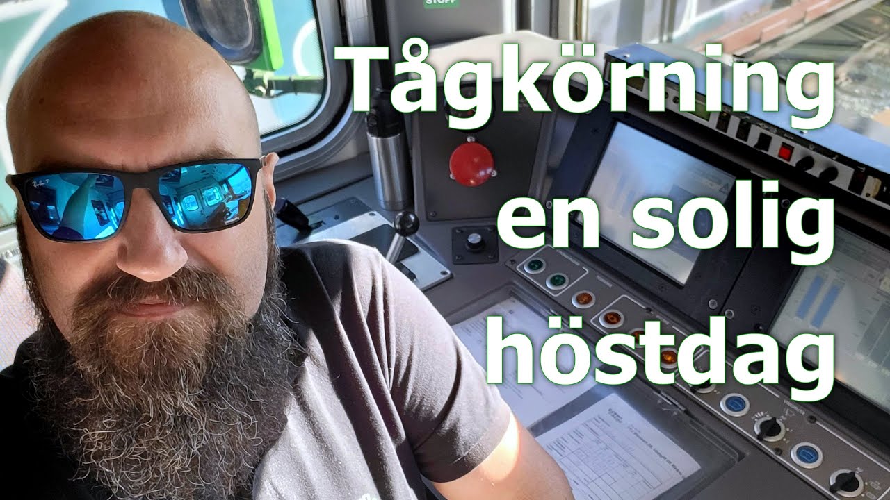 Kör tåg i höstsolen︱Livet som Lokförare