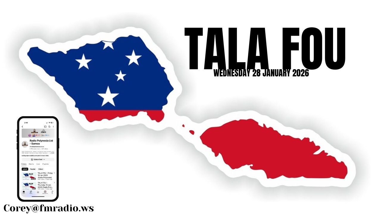 TALA FOU - Wednesday 28 January 2026 (Radio Polynesia)