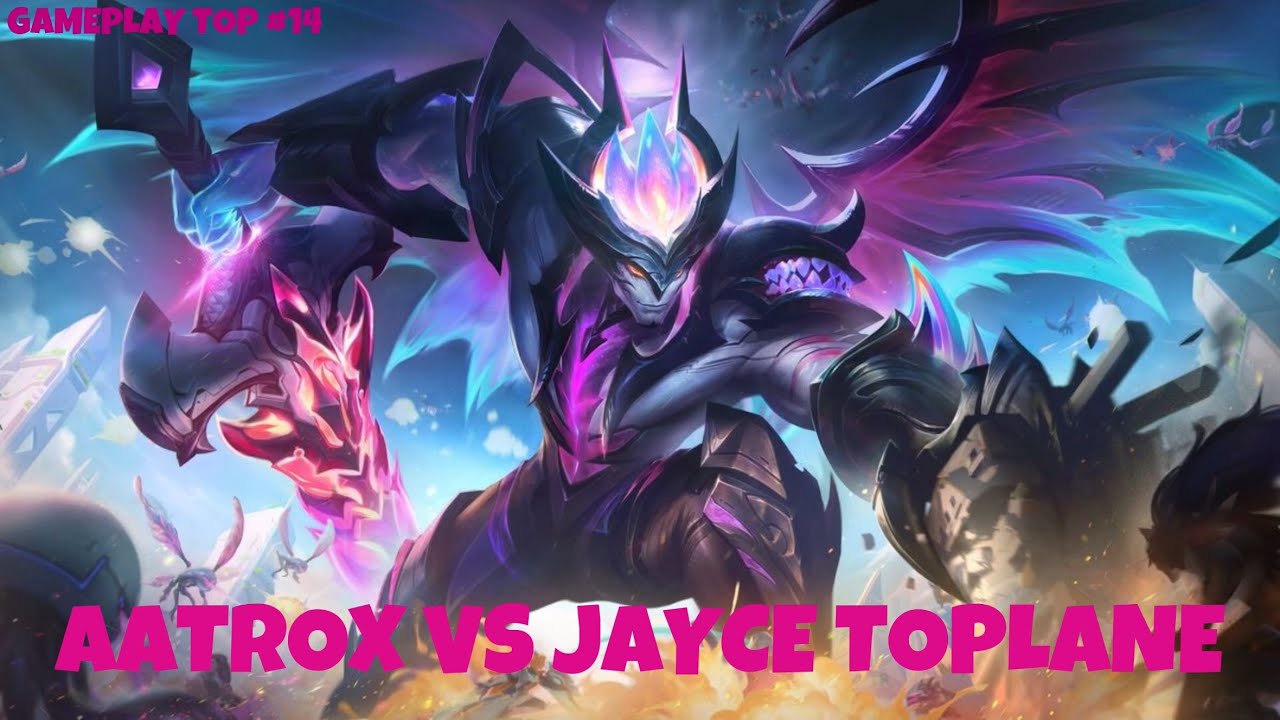 WILD RIFT | Aatrox vs Jayce gameplay (GAMEPLAY #14) Play so normal, let’s chill my viewer 😂😂