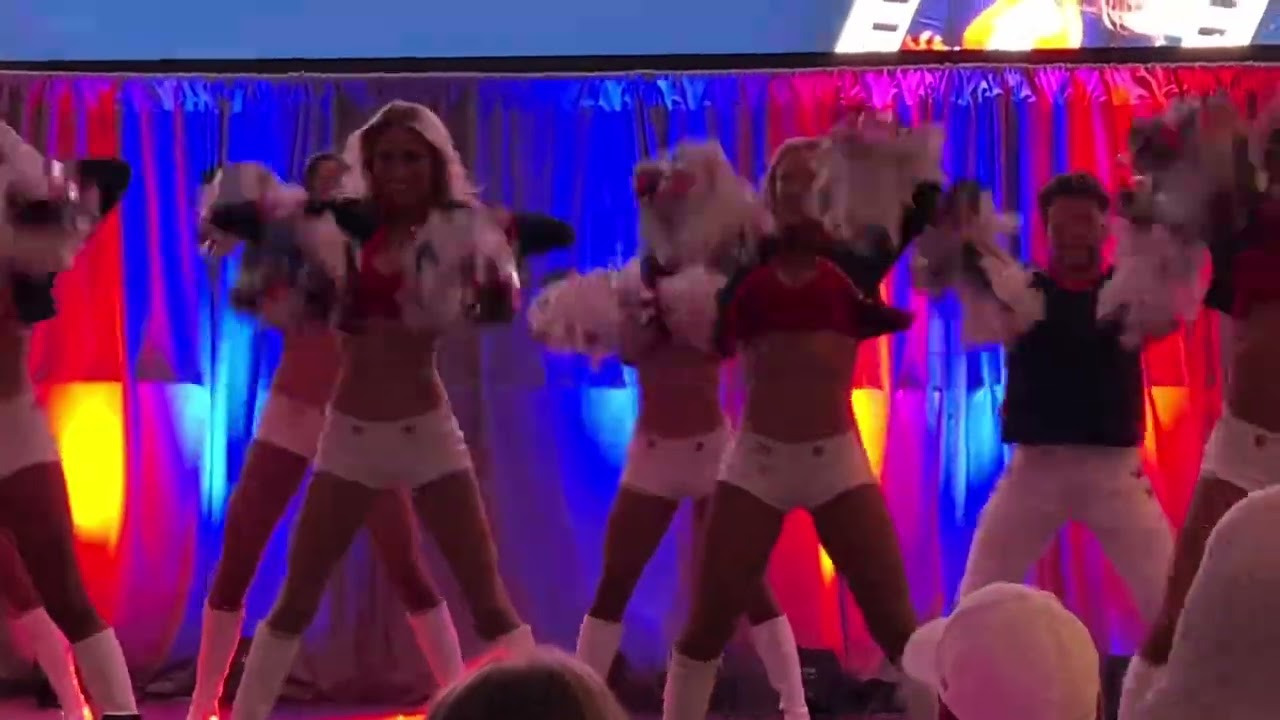 Patriots Cheerleaders Calendar Launch Party 2022