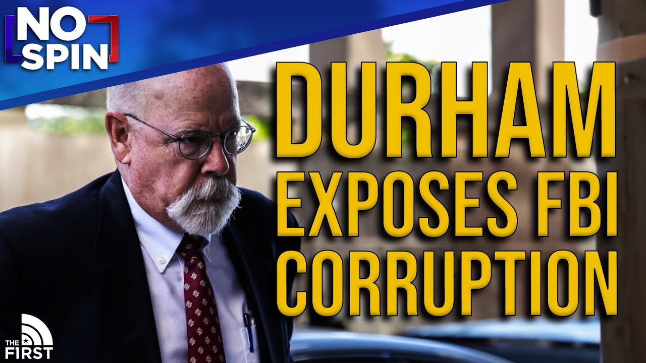John Durham Gives Bombshell Testimony on the FBI