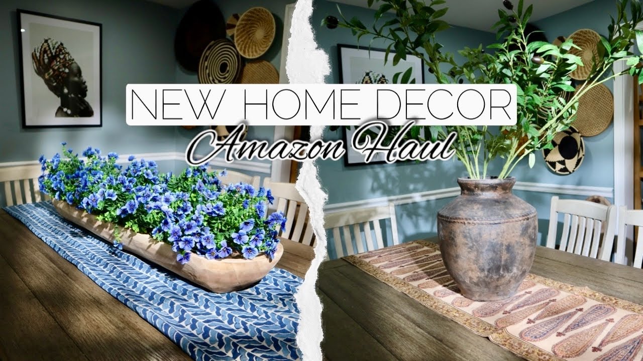 New Home Decor | Haul & Unboxing | Amazon,￼ Anthropologie, & TJ Maxx | Home Decor Finds 📦📦