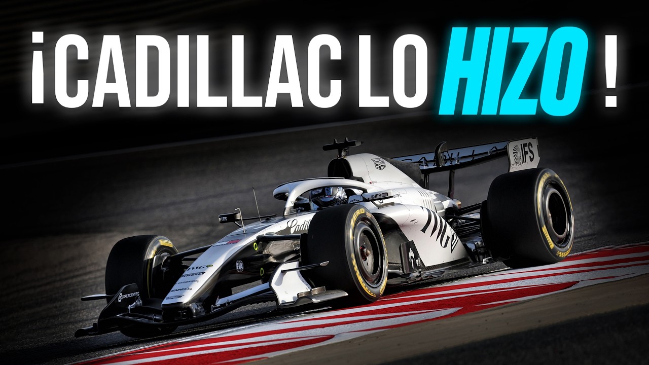 CADILLAC llega a la F1 y lo hace a lo GRANDE | Presentación auto y livery 2026