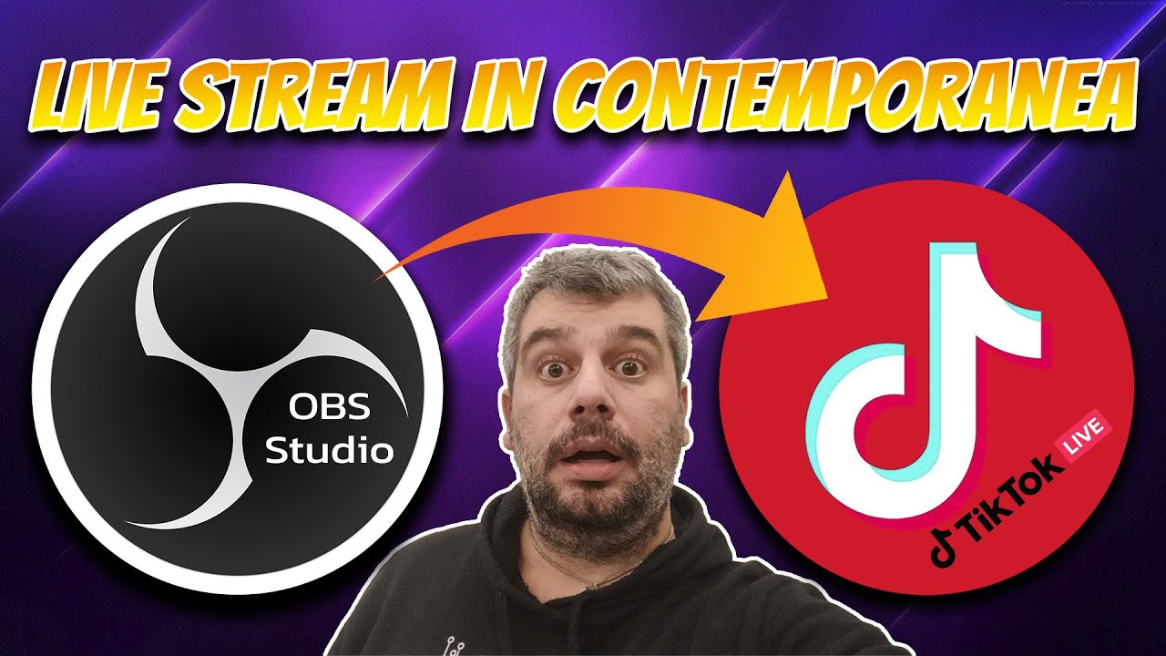 TIKTOK LIVE STUDIO + OBS STUDIO - GRATIS - La live in contemporanea che tutti aspettavano!