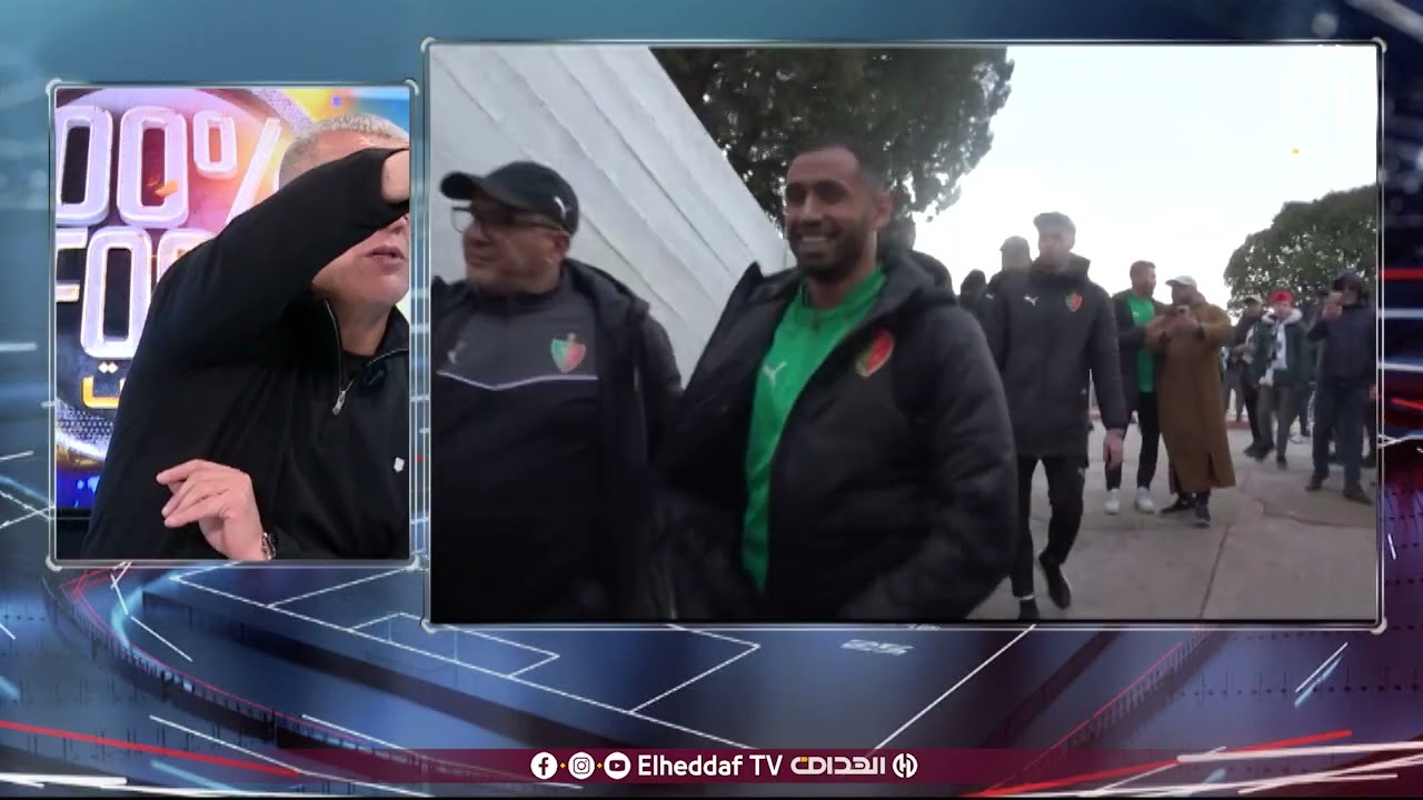 شاهد - نقاش ساخن و خرزوني خلطها في الأستوديو حول مباراة وفاق سطيف و مولودية الجزائر