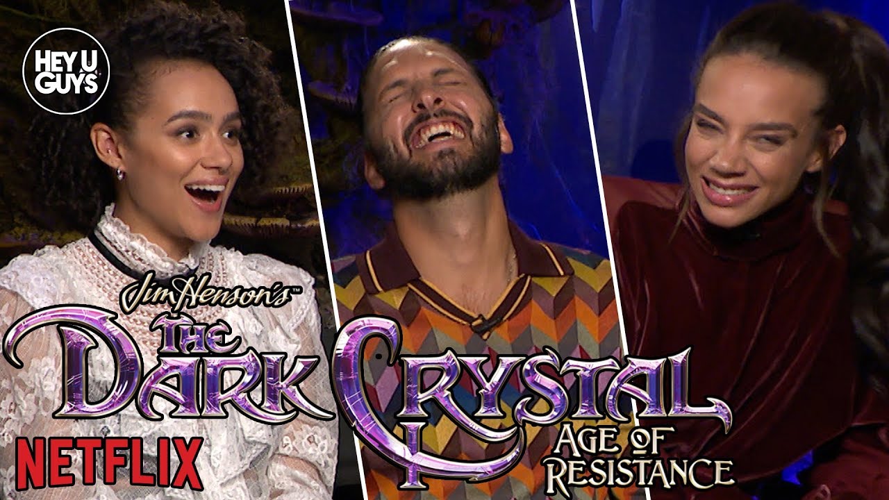 Nathalie Emmanuel, Hannah John Kamen & Shazad Latif - The Dark Crystal: Age of Resistance Interview