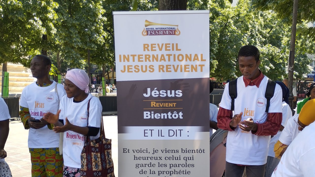 🔴PARIS❗️GRANDE SORTIE D'ÉVANGÉLISATION DANS LA PLACE CHÂTELET - REVEIL INTERNATIONAL JESUS REVIENT