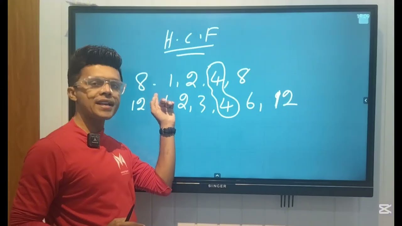 Grade 7 Maths in English H. C.F #firstterm #mastery #sampathsenevirathne