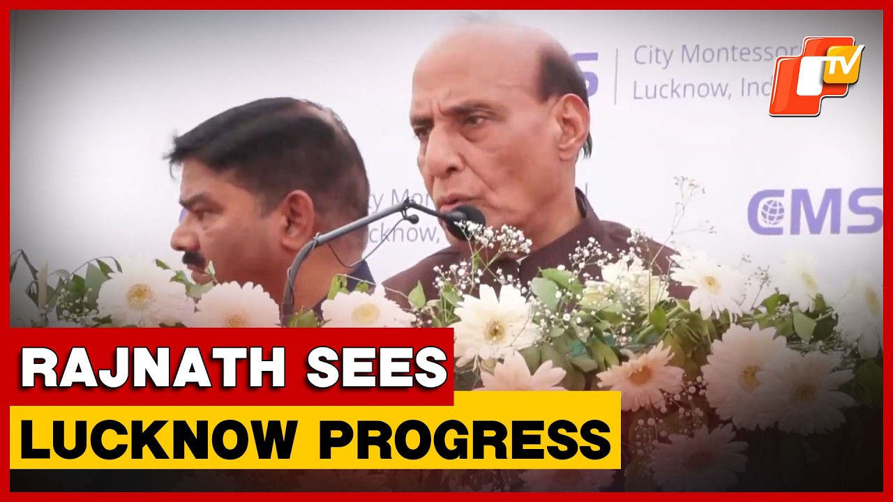 Rajnath Singh Happy With Lucknow UP Development & Future Dreams