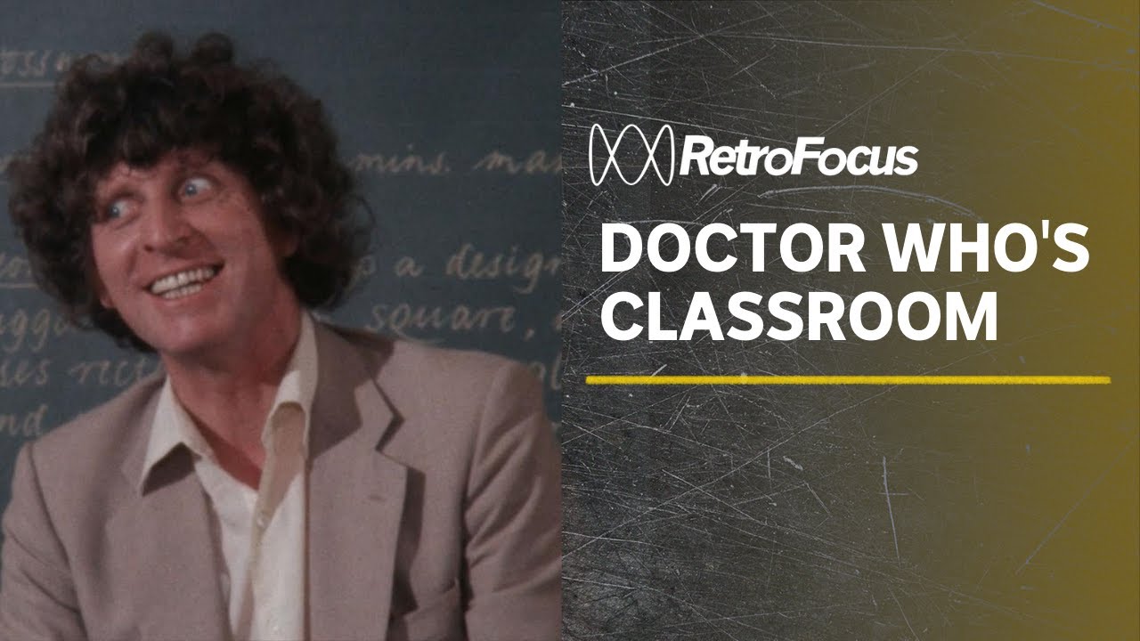 Doctor Who’s Tom Baker drops into school (1979) | RetroFocus