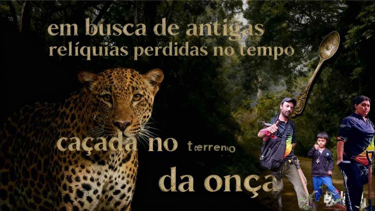Veja as relíquias que encontramos no terreno da onça apesar do aviso de onça na mata #detectorismo 