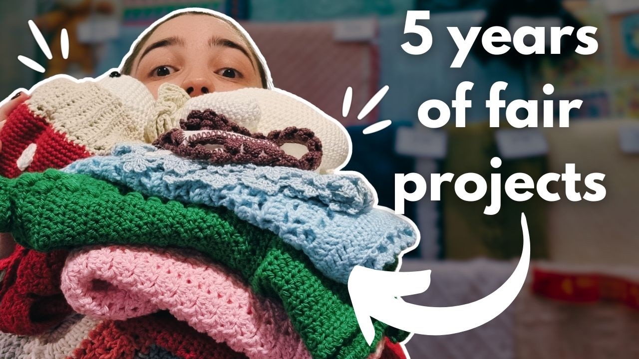 5 YEARS of Crochet Craft Show Entries ✨EVERYTHING I Made✨