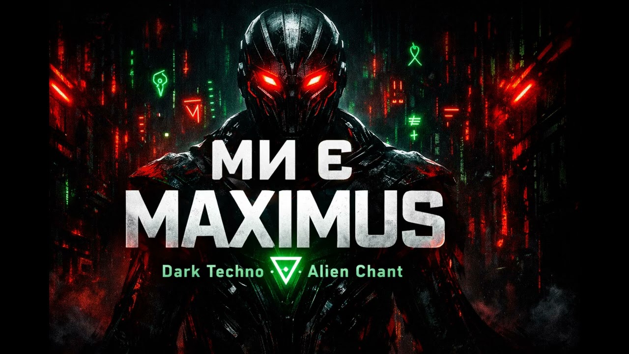 Ми є Maximus — Alien Techno Chant | Dark Rave Cyber Anthem