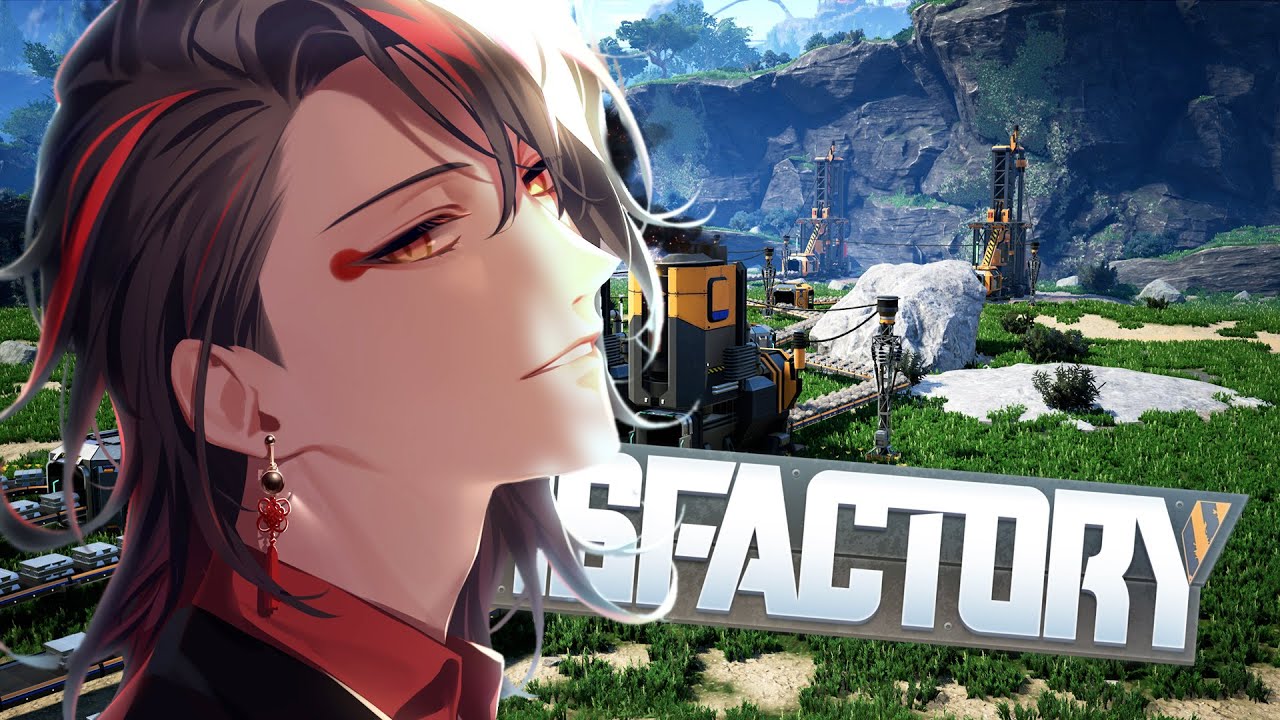VOX AKUMA DOES MATH AND CONQUERS AN ALIEN PLANET 【SATISFACTORY】【NIJISANJI EN | Vox Akuma】