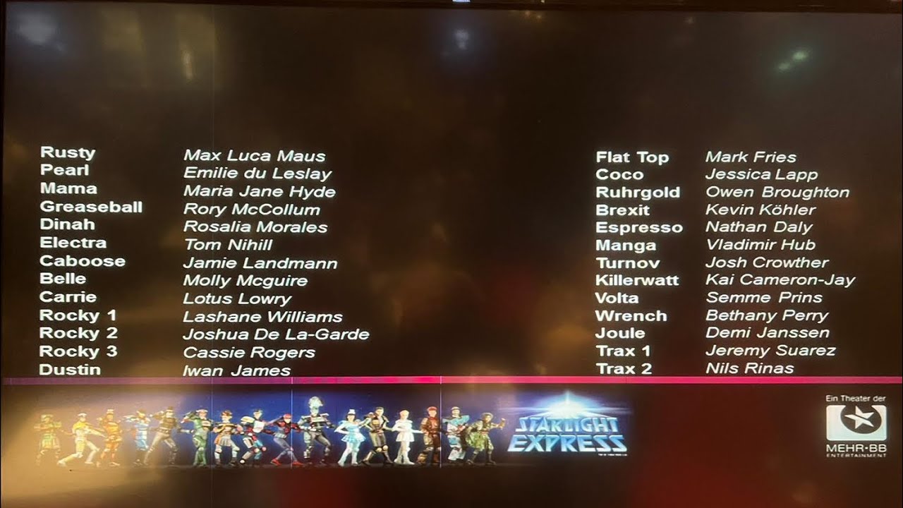Starlight Express Megamix 2023-11-03