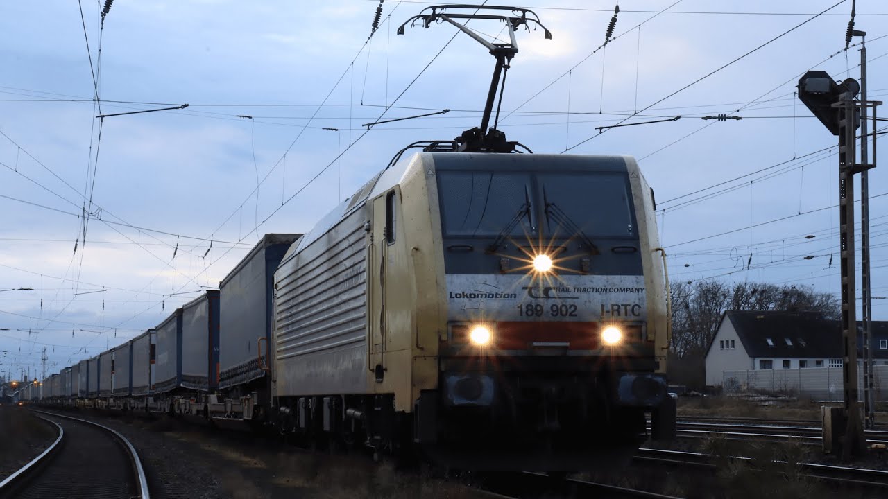 Neujahrsfahrt von Verden nach Bremen mit ex Siemens Dispolok 189, Lokomotion Führerstandsmitfahrt
