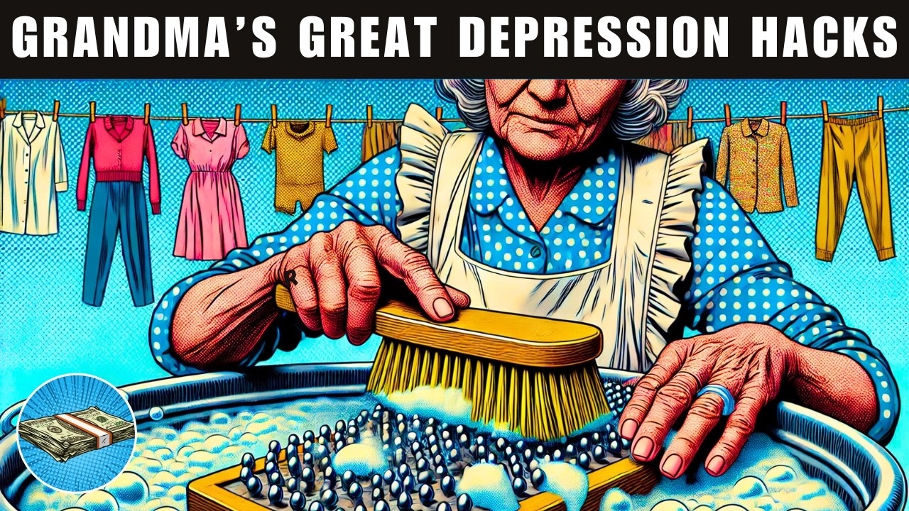 65 Forgotten Skills Grandma Used to Survive the Great Depression!