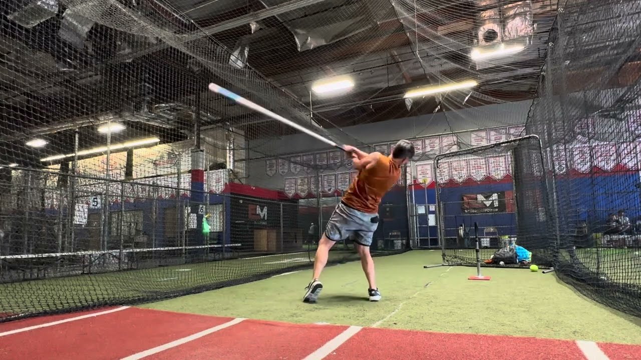 PVC Whip Stick Hitting Drill - Forward Facing - Build more Power for your Baseball or Softball Swing