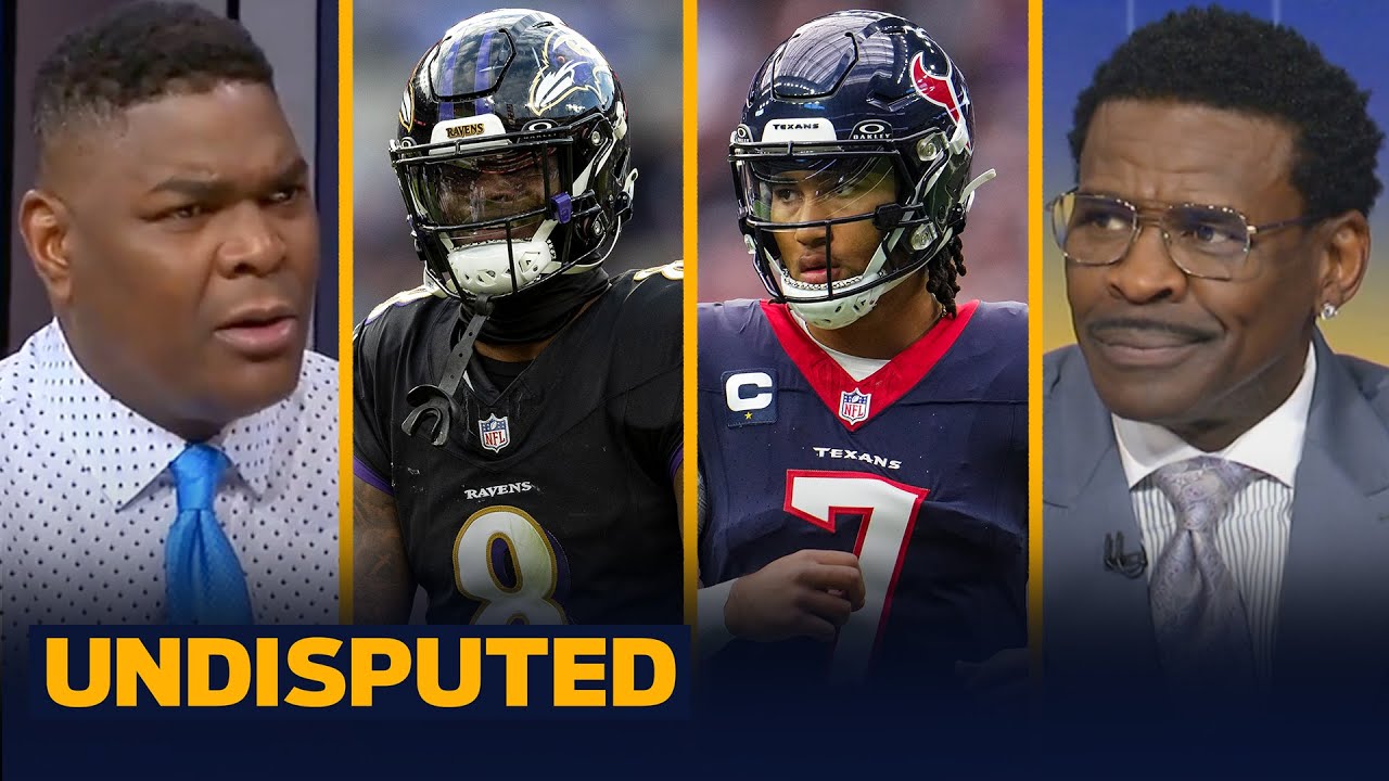 Ravens-Texans AFC Divisional Round: Lamar Jackson vs rookie sensation C.J. Stroud | NFL | UNDISPUTED